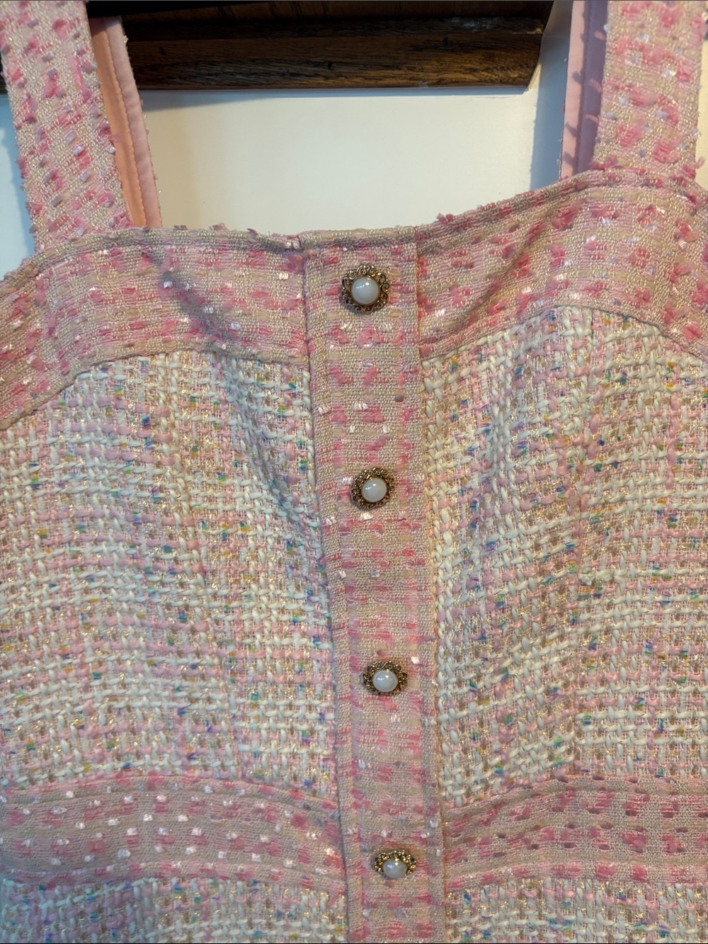 Amanda Uprichard | Archie Dress in Pennington Tweed - Picture 3 of 4